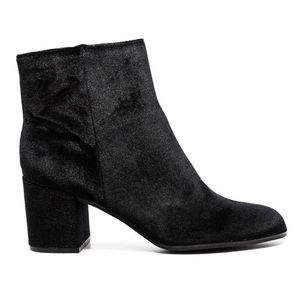 Velvet Black Booties!